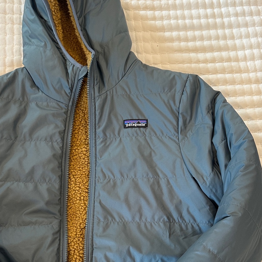 Patagonia Steel Blue Reversible Jacket